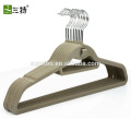 velvet clothes hanger for wholesale